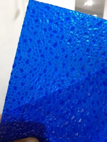 Blue Embossed Polycarbonate Sheet product reference