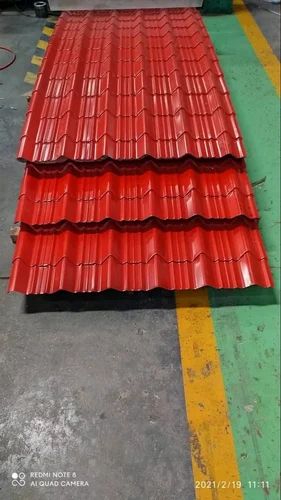 JSW Colouron Tile Profile Sheet product reference