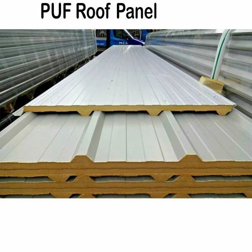 White Insulated Puf Roof Panel product reference