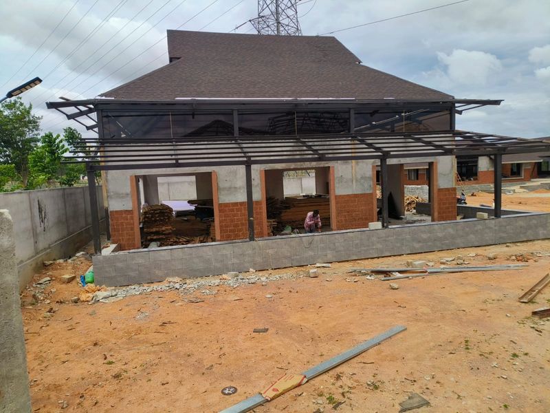 Parisara Builders completed roofing work